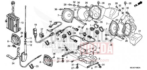 APPAREIL AUDIO (GL1800C/D/E/F/G/H) GL1800F de 2015